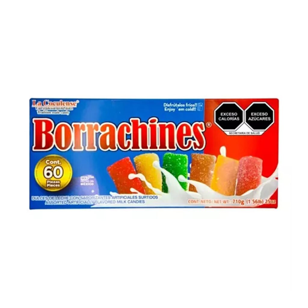 Borrachines 60 pz surtido
