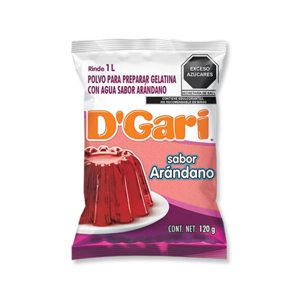 Gelatina D’Gari Arandano (Agua)