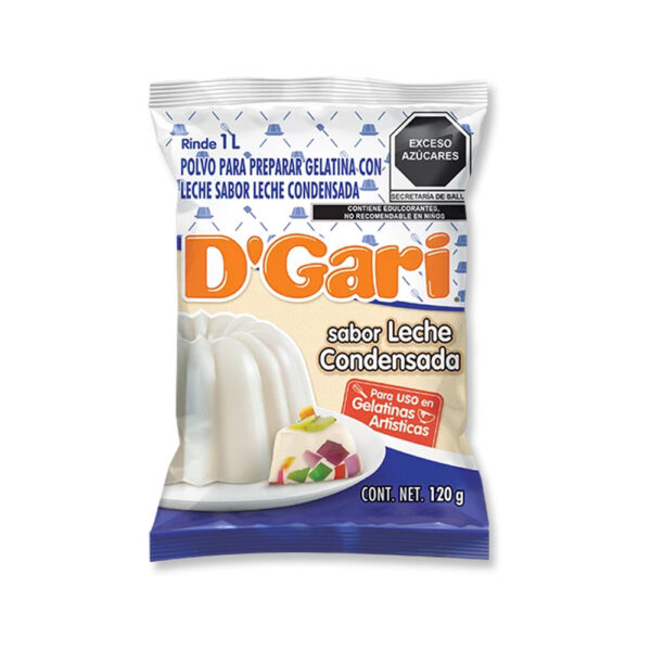 Gelatina D’Gari Leche Condensada (Leche)