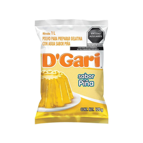 Gelatina D'Gari Piña (Agua)