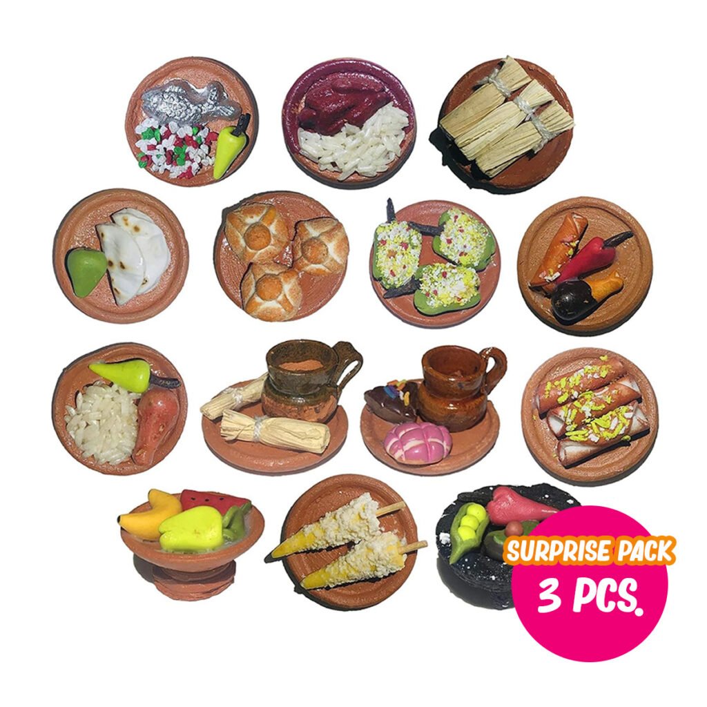 Miniaturas mexicanas - Surprise pack 3 pcs.